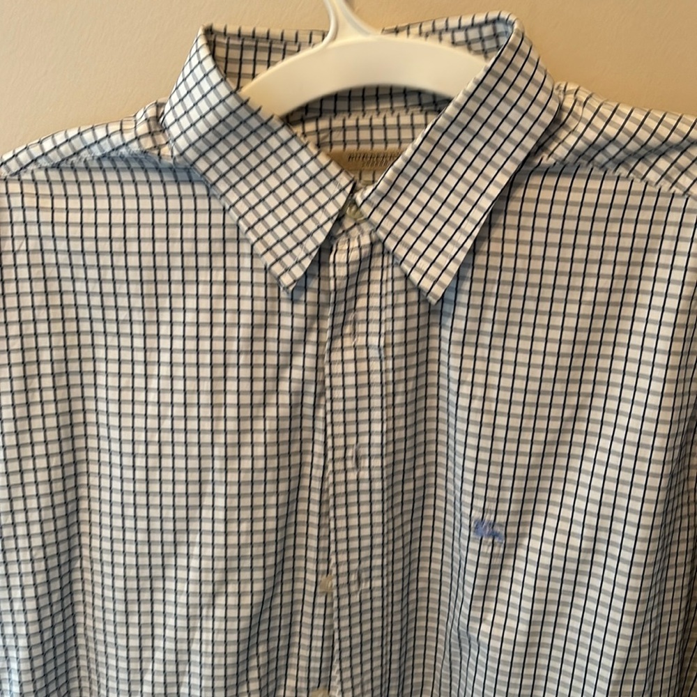 Burberry Button Down Dress Shirt 
XL